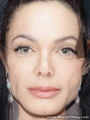 Michael Jackson And Angelina Jolie Morphed MorphThing