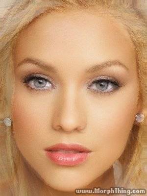 Gemma Ward, Tyra Banks and Christina Aguilera (Morphed) - MorphThing.com