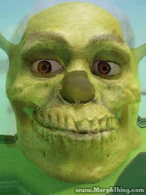 Shrek and Skull (Morphed) - MorphThing.com