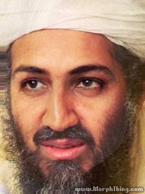 Osama Bin Laden, Osama Bin Laden, Lady GaGa (Morphed) - MorphThing.com