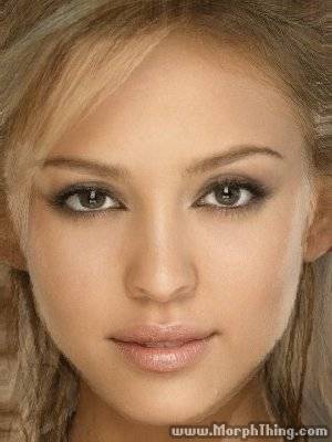 Jessica Alba, Kristin Kreuk, Miley Cyrus (Morphed) - MorphThing.com