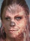 Angelina Jolie and Scarlett Johansson, Chewbacca