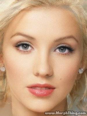 Christina Aguilera, Britney Spears and Marilyn Monroe (Morphed ...