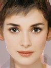 Winona Ryder, Audrey Tautou and Audrey Hepburn