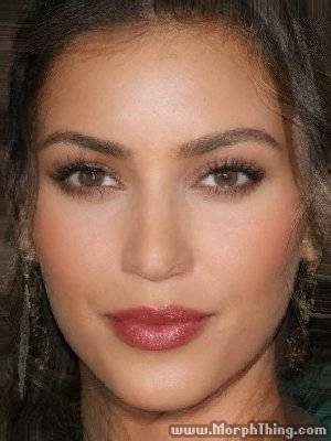 Megan Fox, Kim Kardashian, Beyonce Knowles, Kim Kardashian (Morphed ...