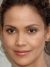 Reiko Aylesworth and Halle Berry