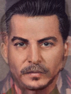 Joseph Stalin and Johnny Depp