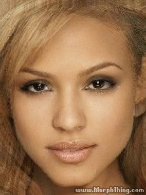 Christina Milian and Jessica Alba (Morphed) - MorphThing.com