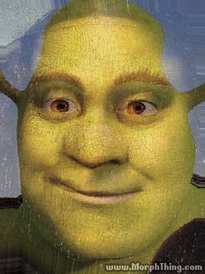 Shrek and Mona Lisa (Morphed) - MorphThing.com