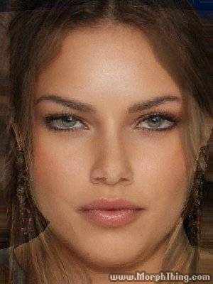 Adriana Lima, Megan Fox, Lara Croft (Morphed) - MorphThing.com