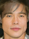 Kwon Sang Woo and Brad Pitt